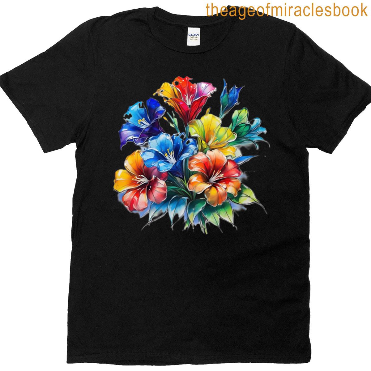 Watercolour Flowers T-shirt