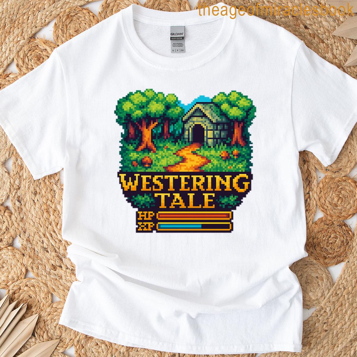 Westering Tale – Retro Pixel Fantasy Adventure T-shirt