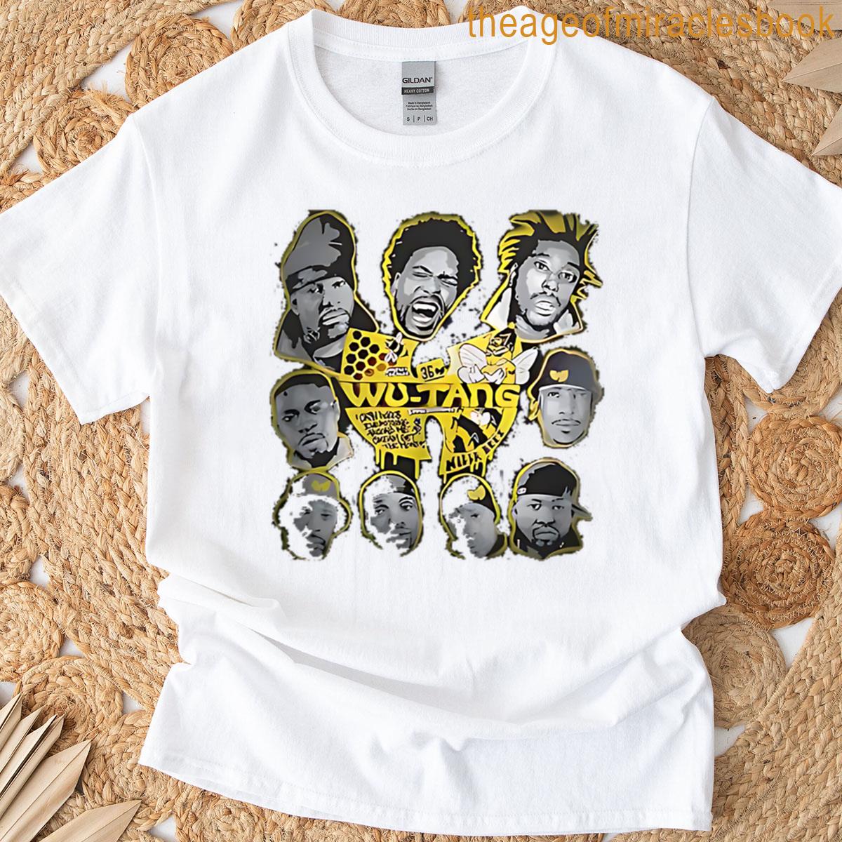Wu-tang Clan Members Head Artwork T-shirt