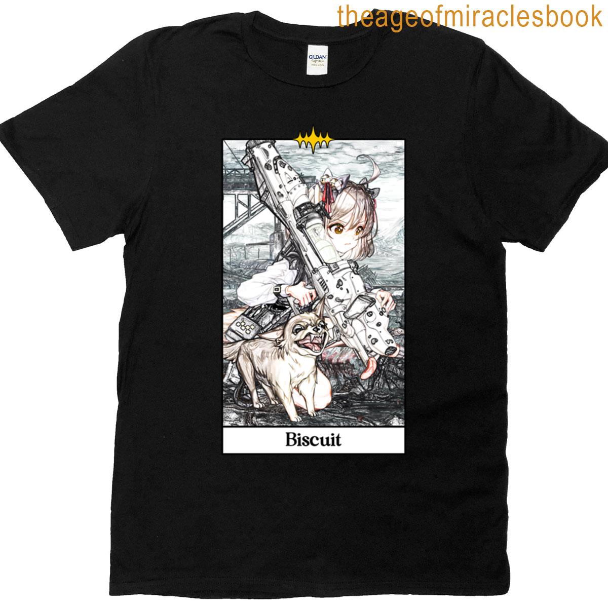 Biscuit Tarot Style T-shirt