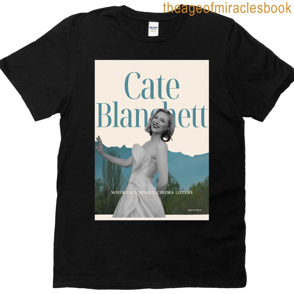Cate Blanchett Pster T-shirt