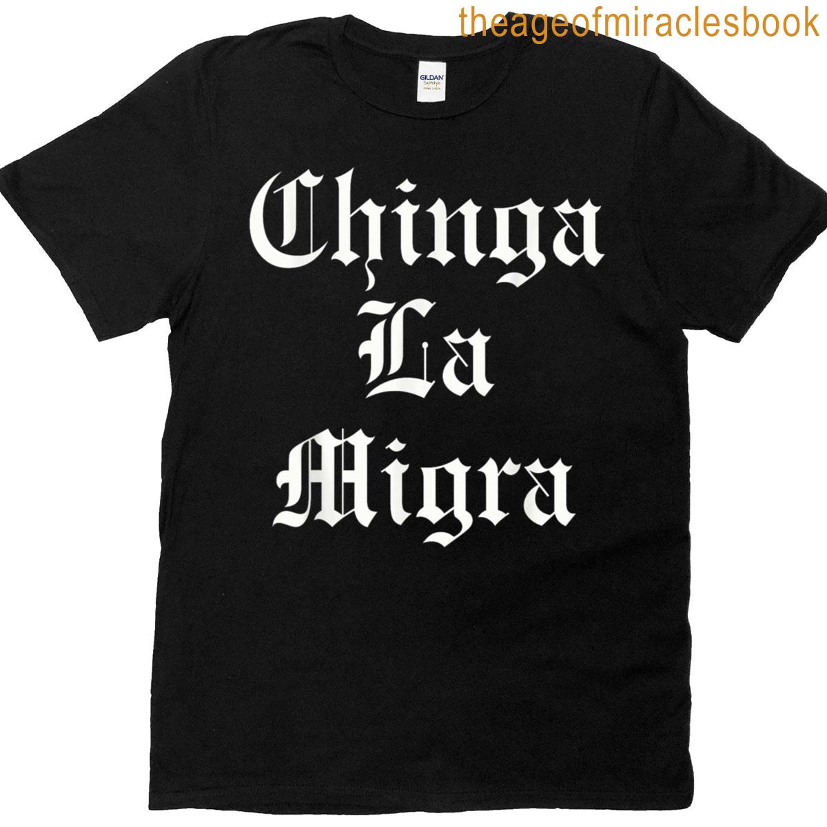 Chinga La Migra Gothic Resist Ice Out T-shirt