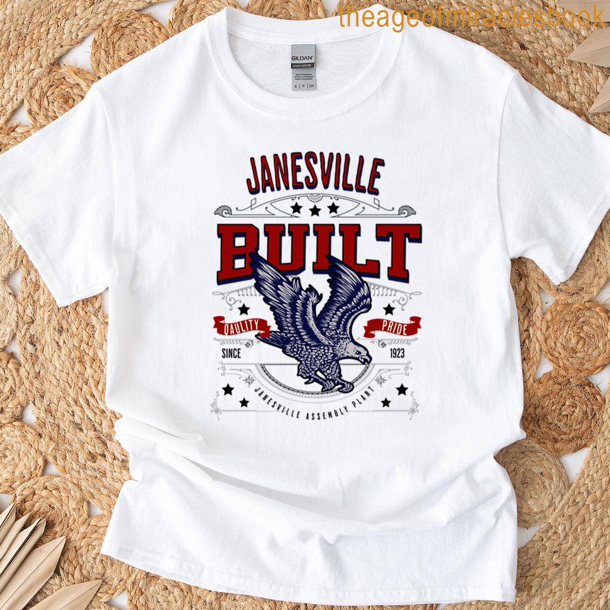Janesville Built White T-shirt