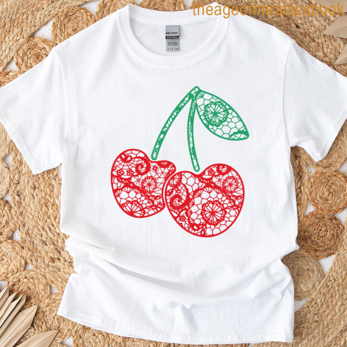 Lace Cherries T-shirt