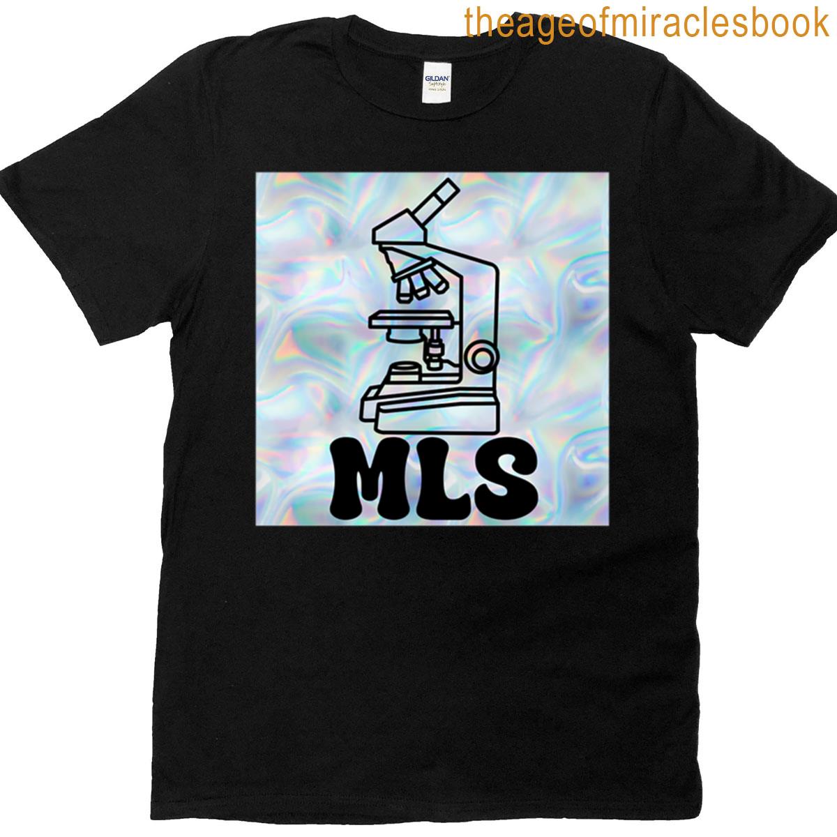 Medical Laboratory Sciences Rainbow T-shirt