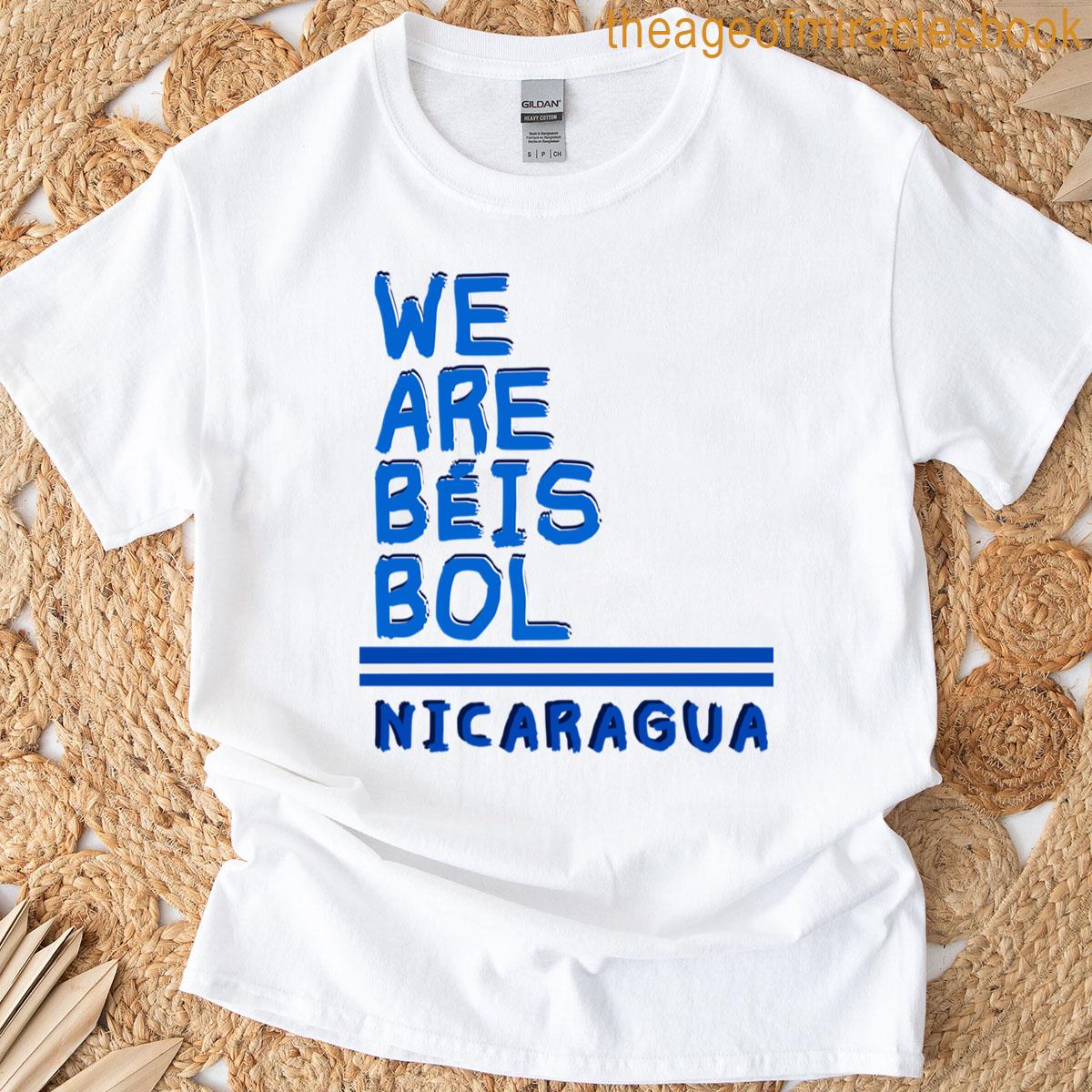 Orgullo Nicaragense Beisbolero T-shirt