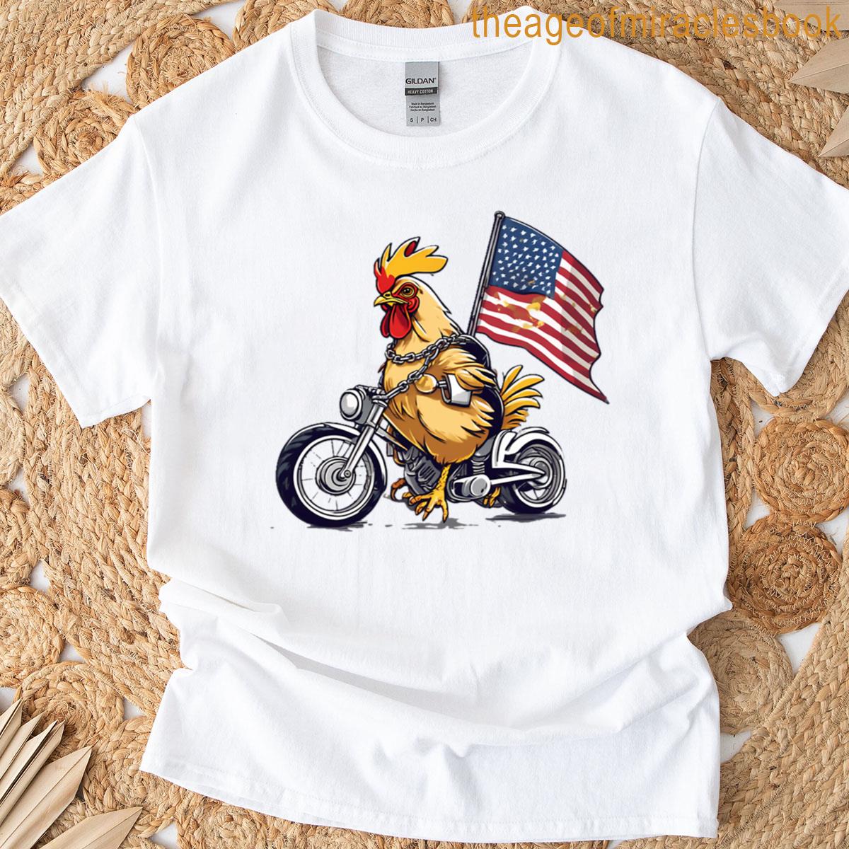 Patriotic Biker Thugget T-shirt