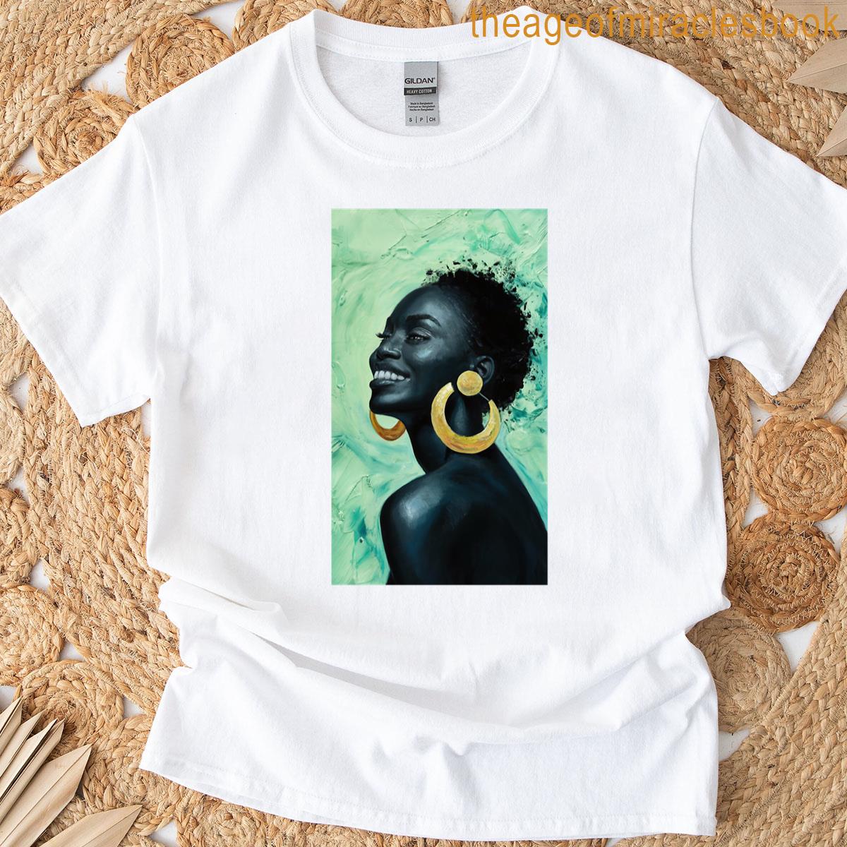 Radiant Joy – Afro Beauty T-shirt