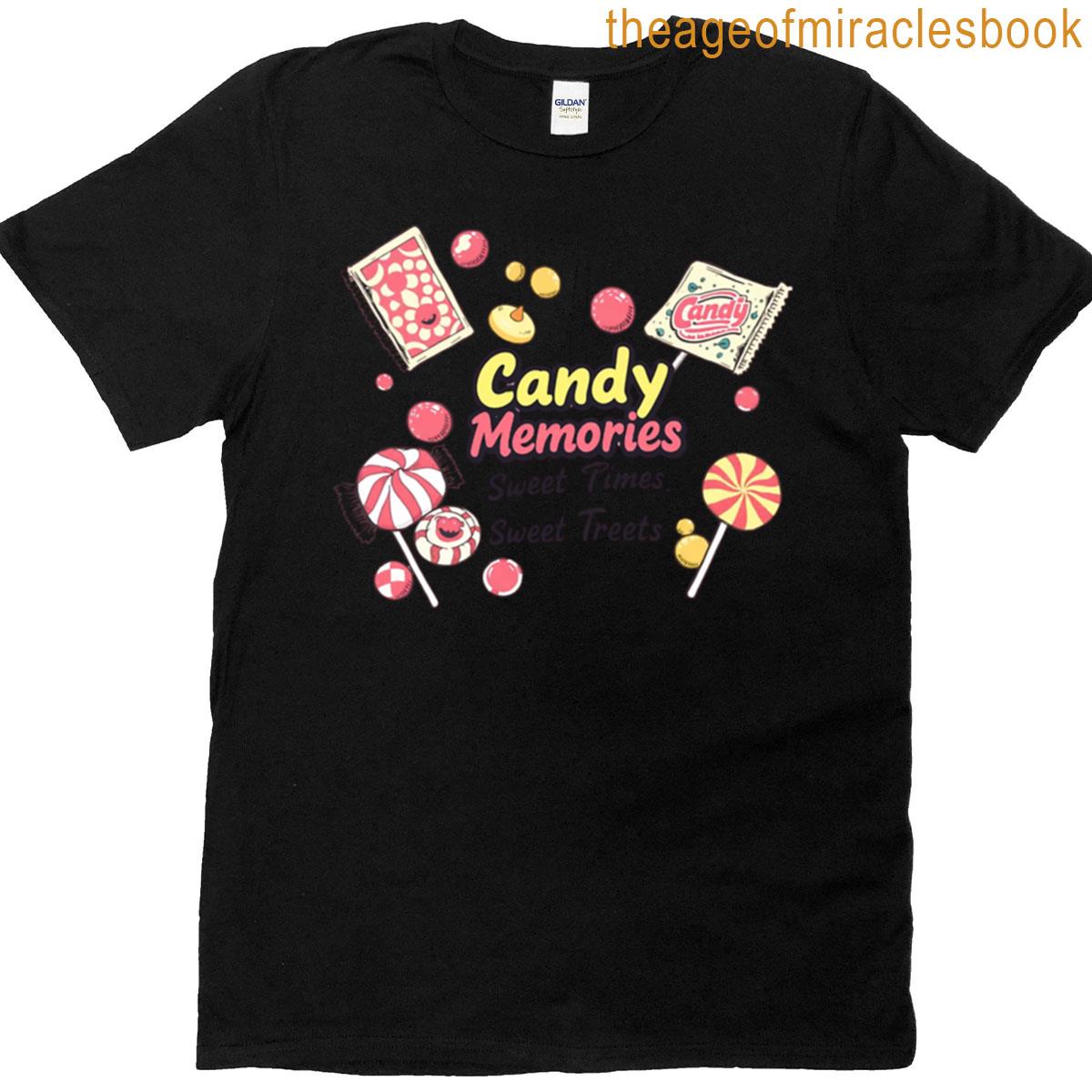 Retro Candy Memories Nostalgic T-shirt