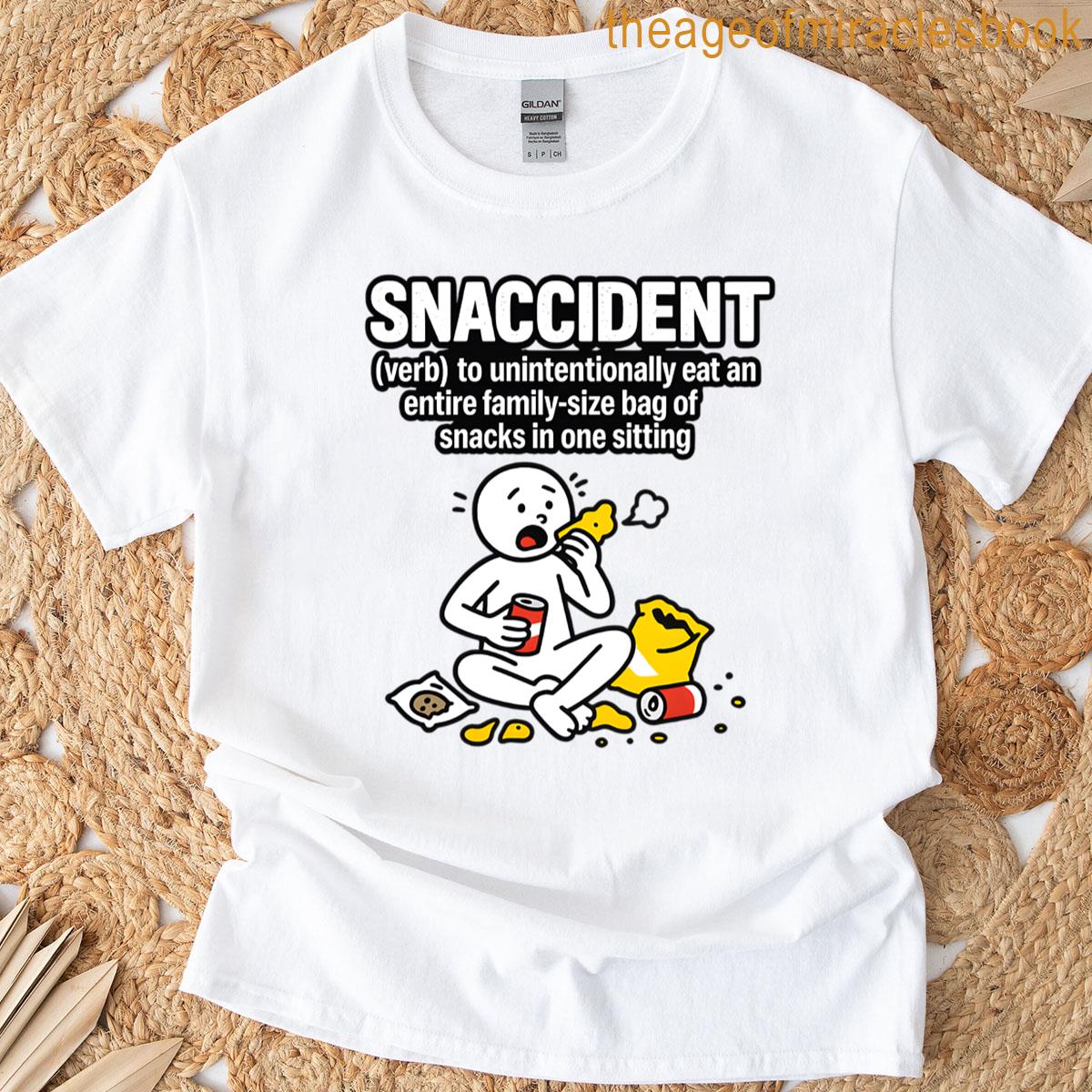 Snaccident Accidental Snack Attack T-shirt