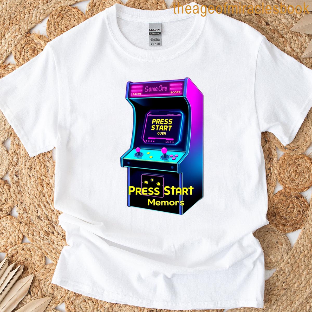 Vintage Arcade Machine Nostalgic T-shirt