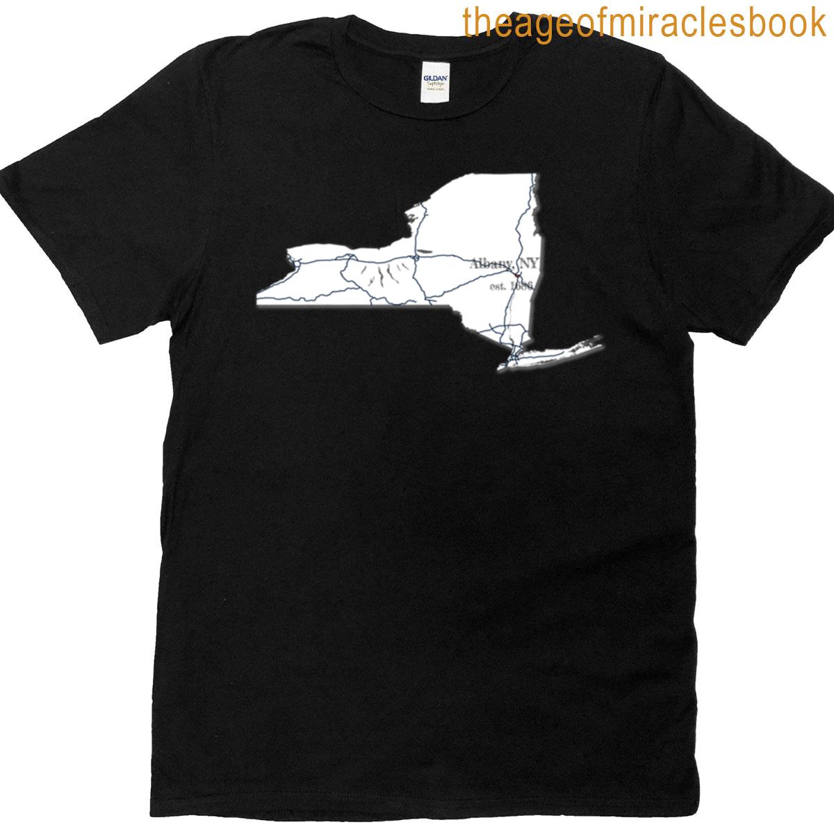 Albany Ny White Oversized T-shirt