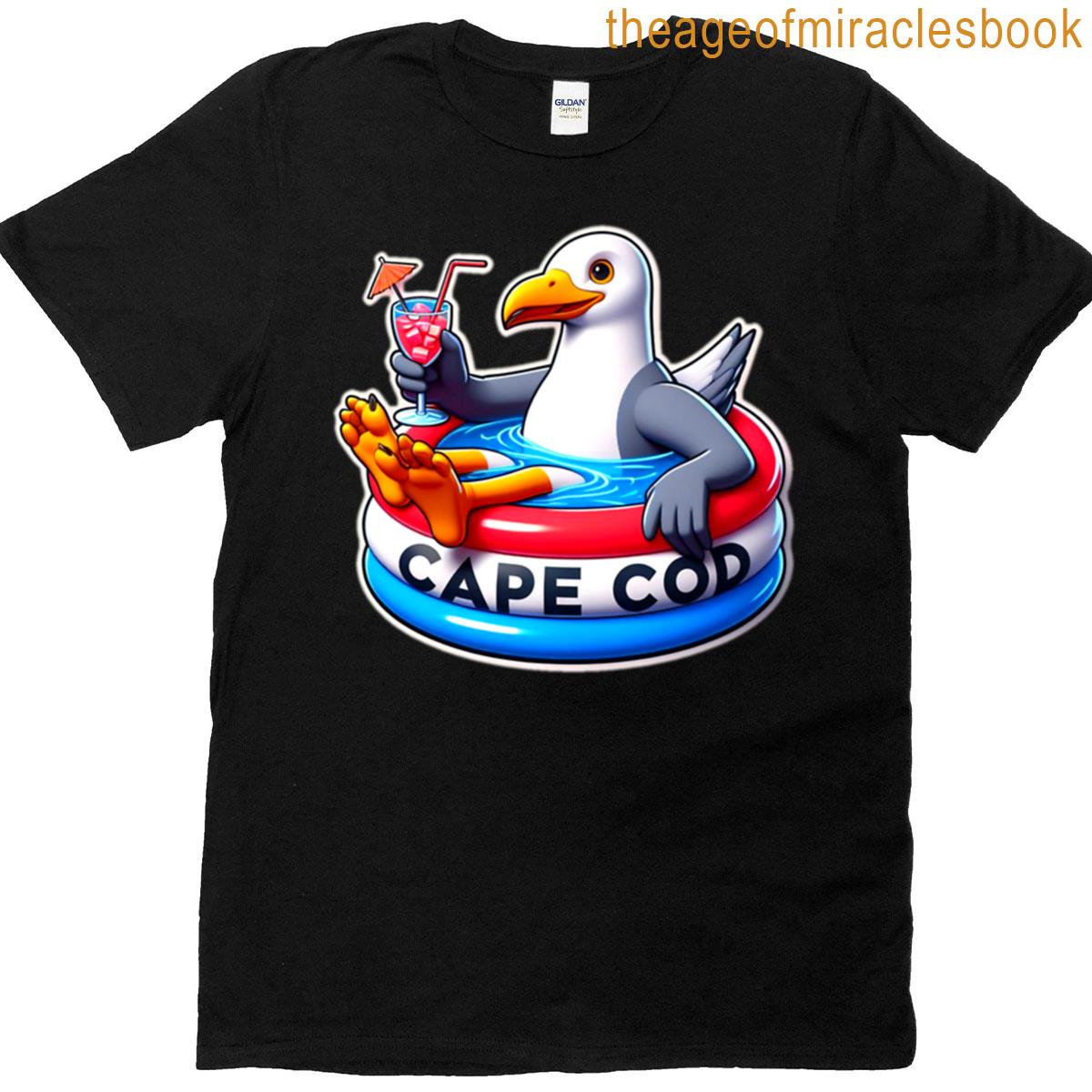 Cape Cod Seagull Oversized T-shirt