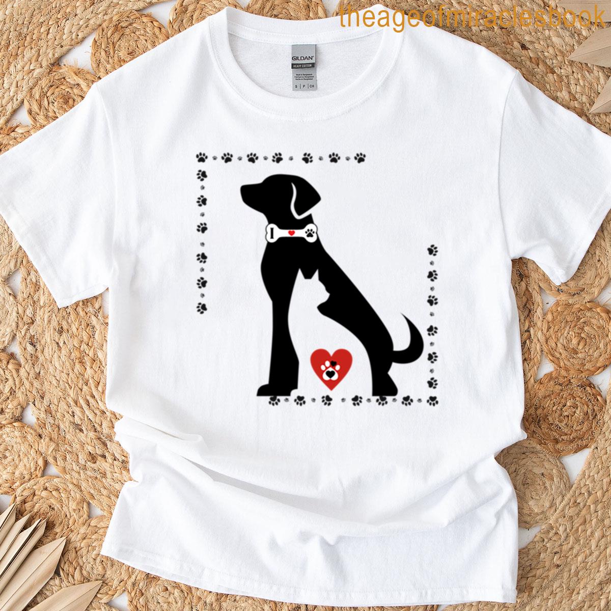 Cat And Dog Lover T-shirt
