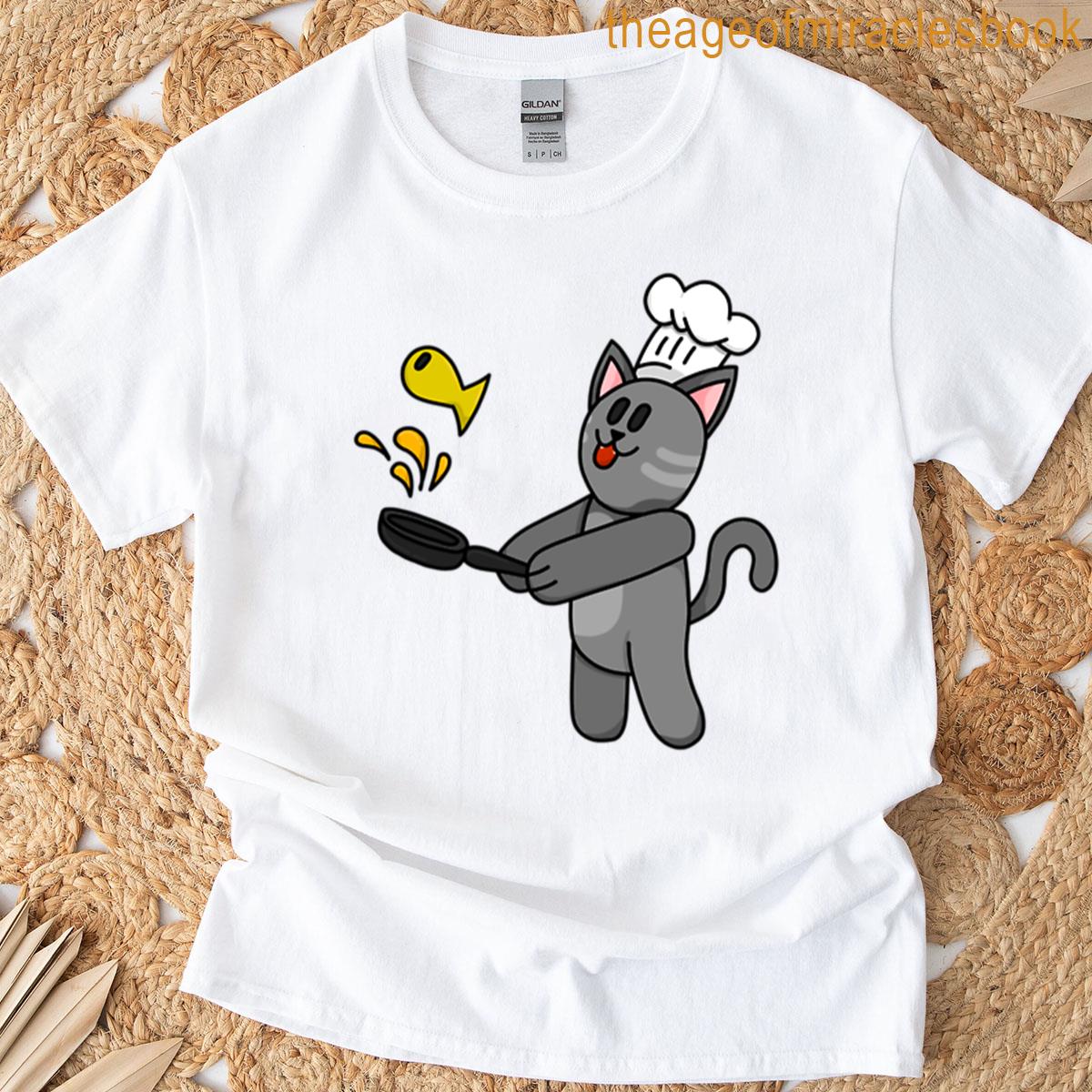 Cat Chef Oversized T-shirt