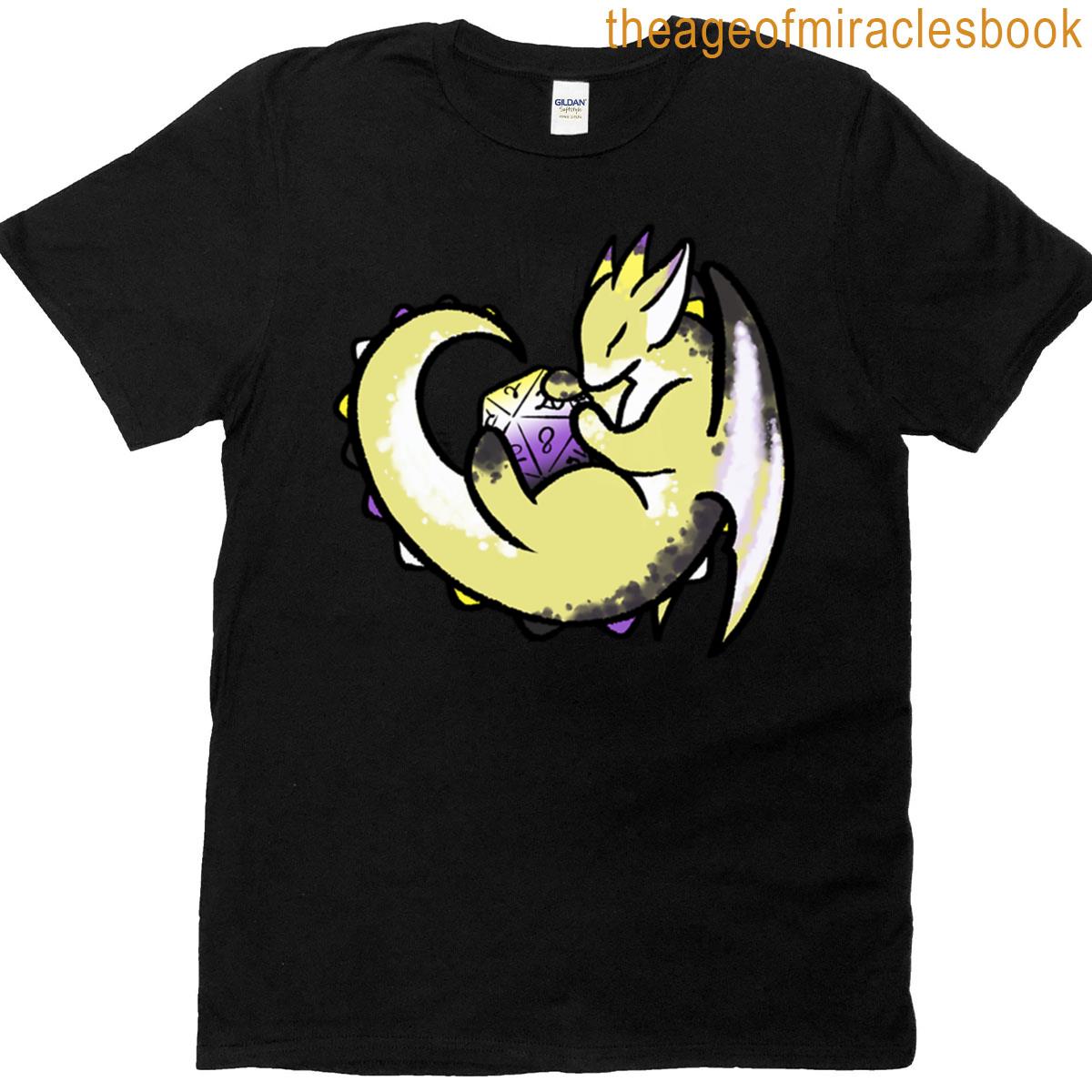 Goldfinch D20 Dragon Oversized T-shirt