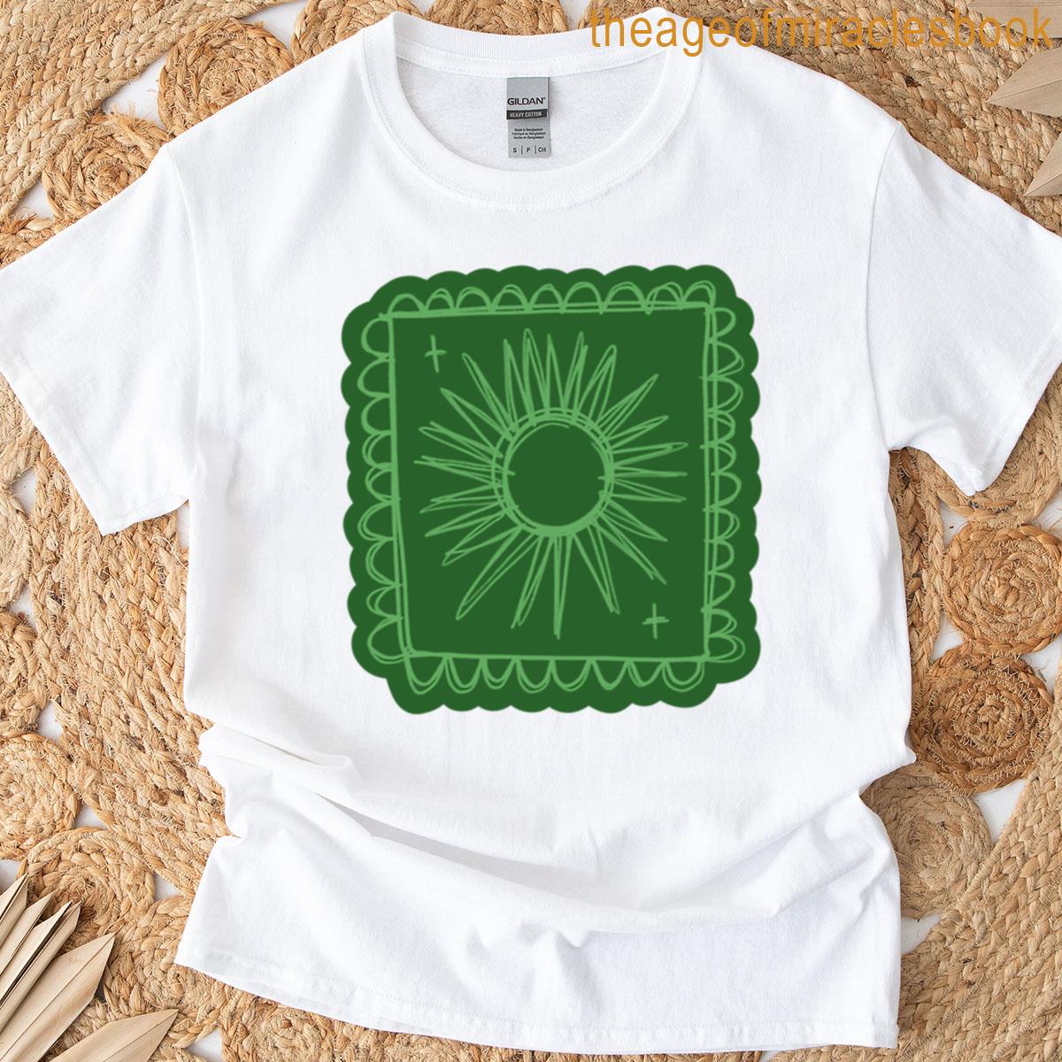 Greeen Sun Stamp T-shirt