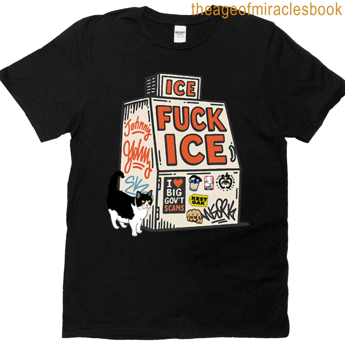 Ice Box Protest Bodega Cat Rebellion T-shirt