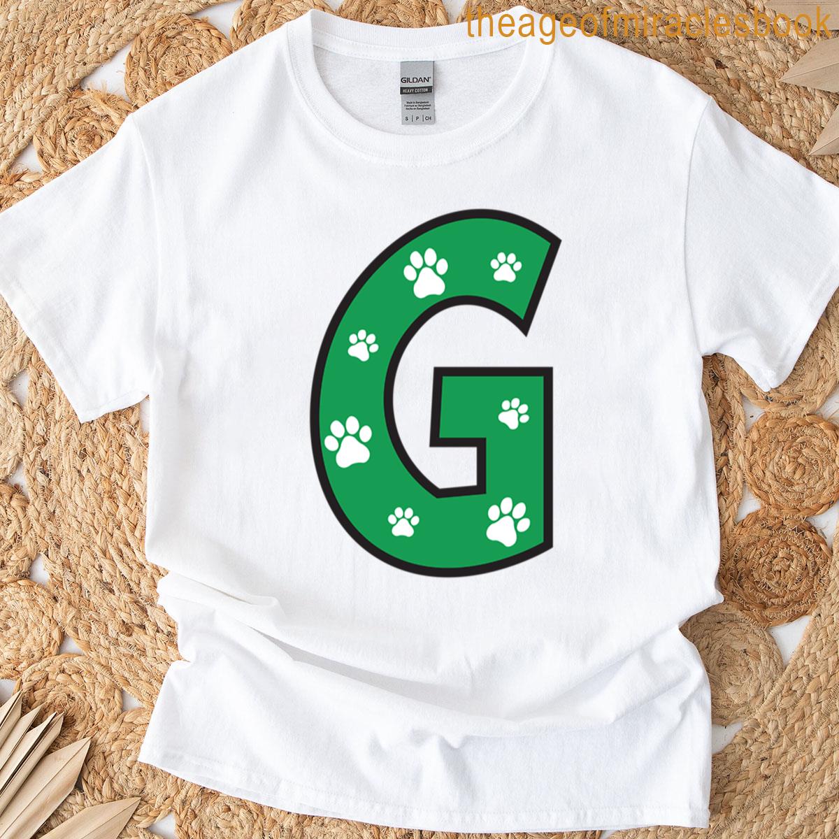 Paw Print Alphabet T-shirt