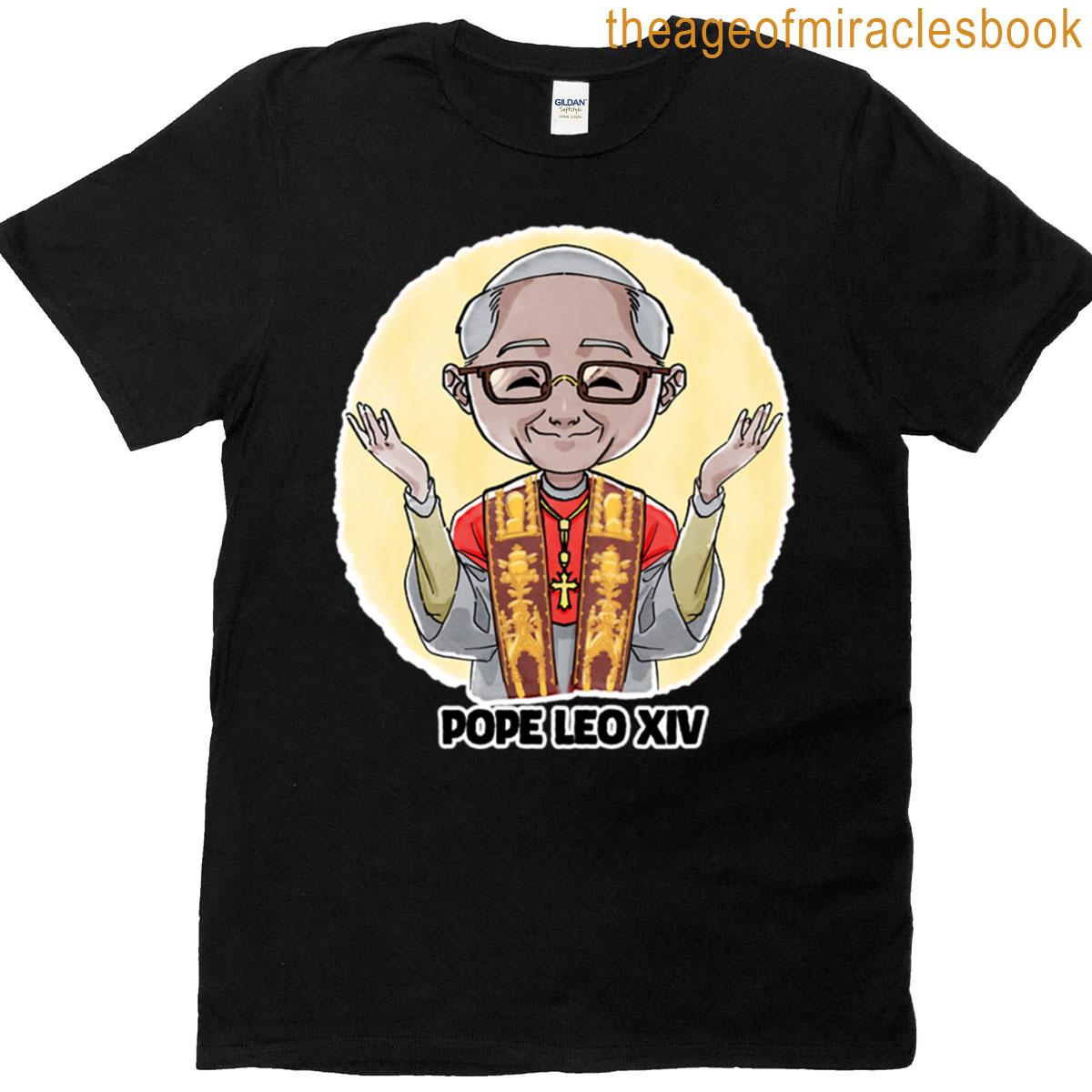 Pope Leo Xiv Preaching Oversized T-shirt