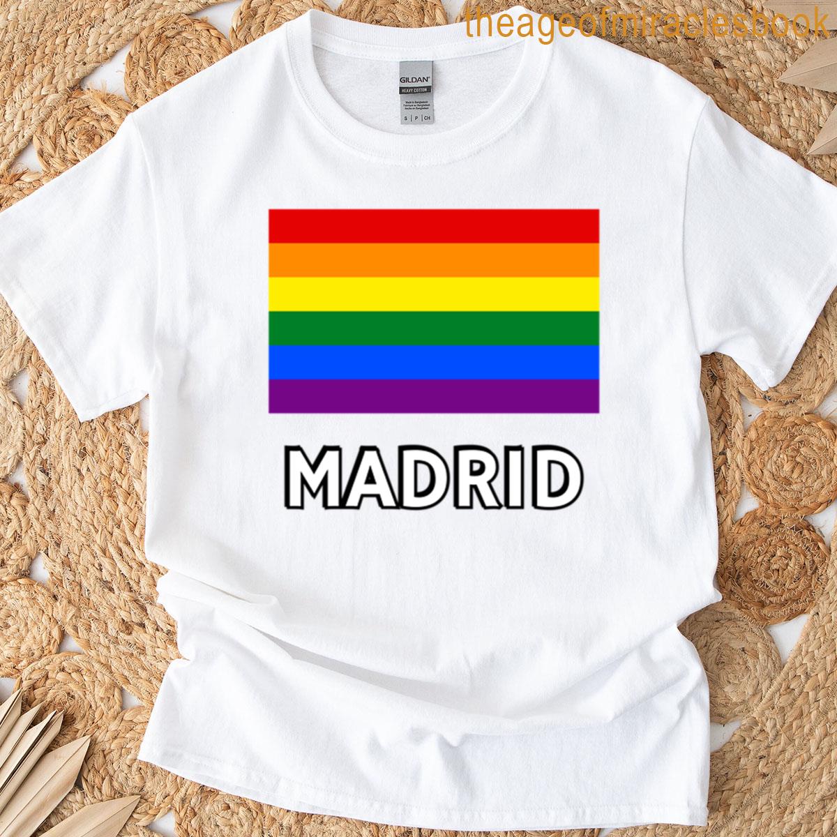 Pride Flag Madrid T-shirt