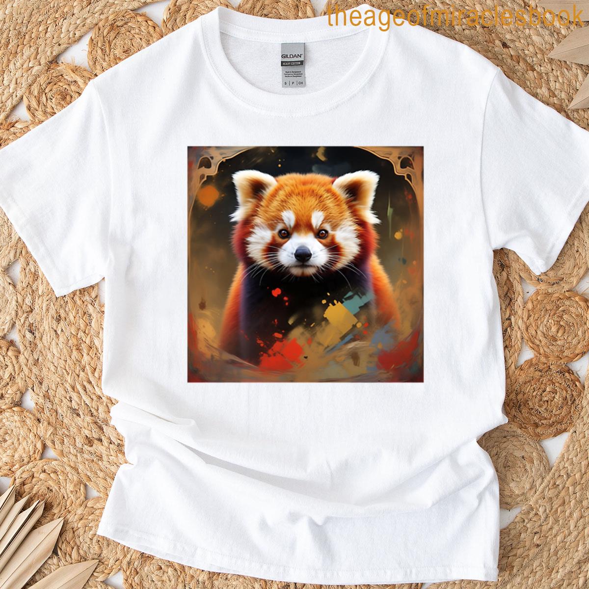 Red Panda Oversized T-shirt