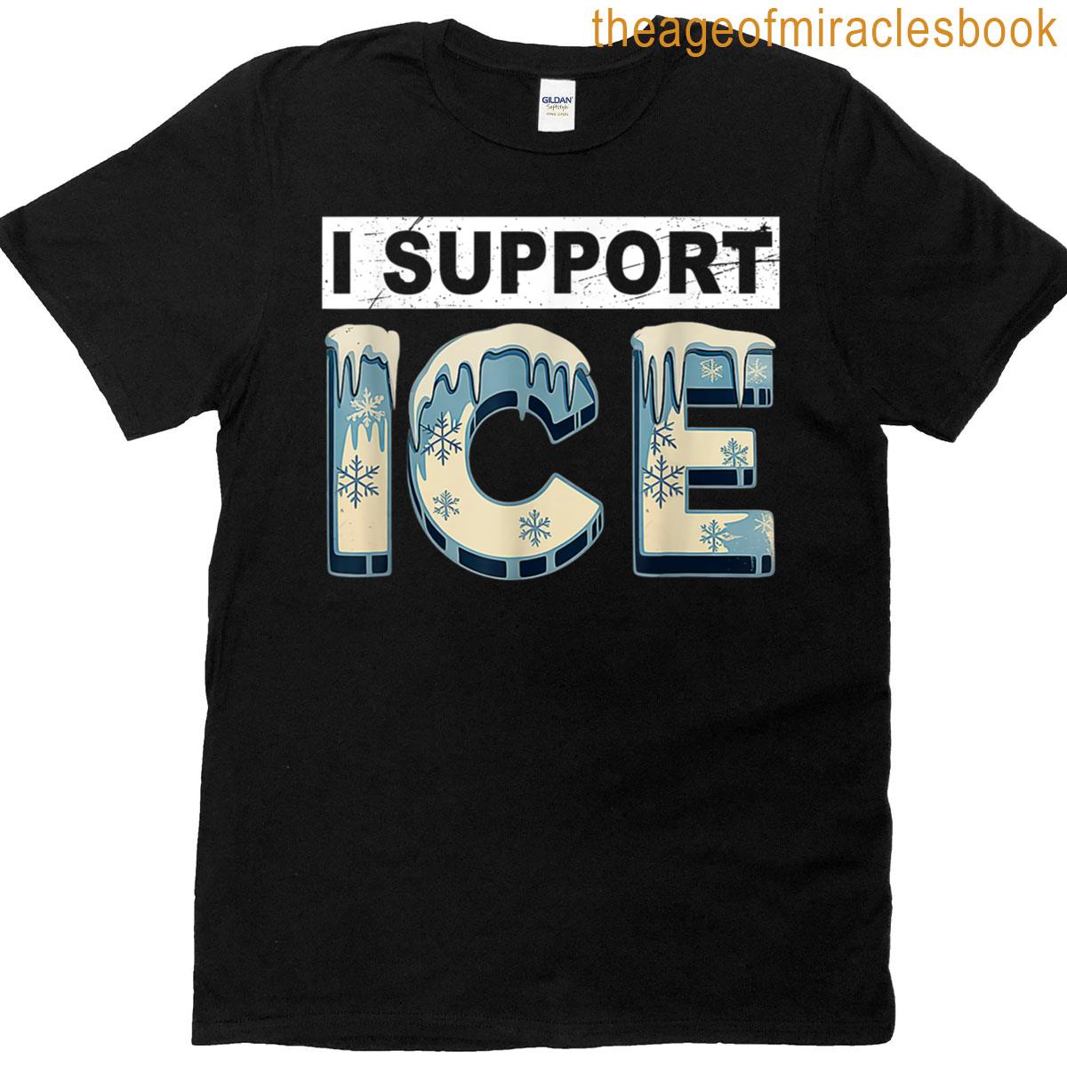 Retro I Support Ice Vintage T-shirt