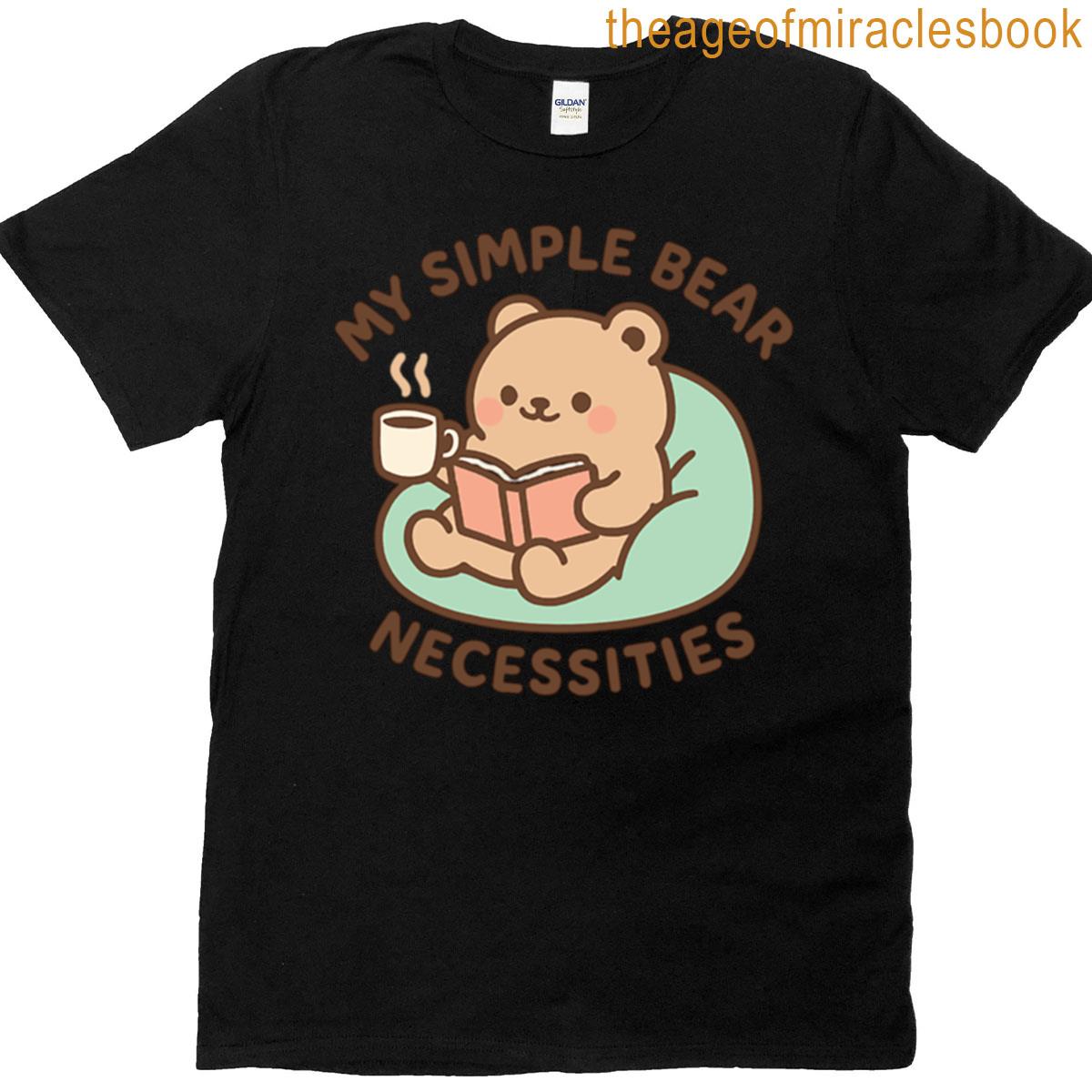 Simple Bear Necessities Oversized T-shirt