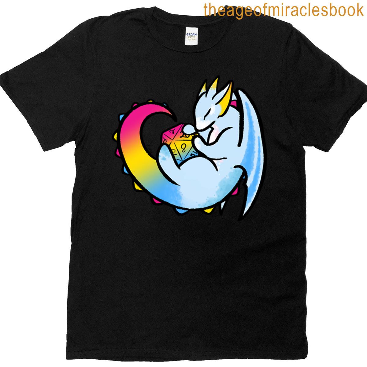 Sunrise D20 Dragon T-shirt
