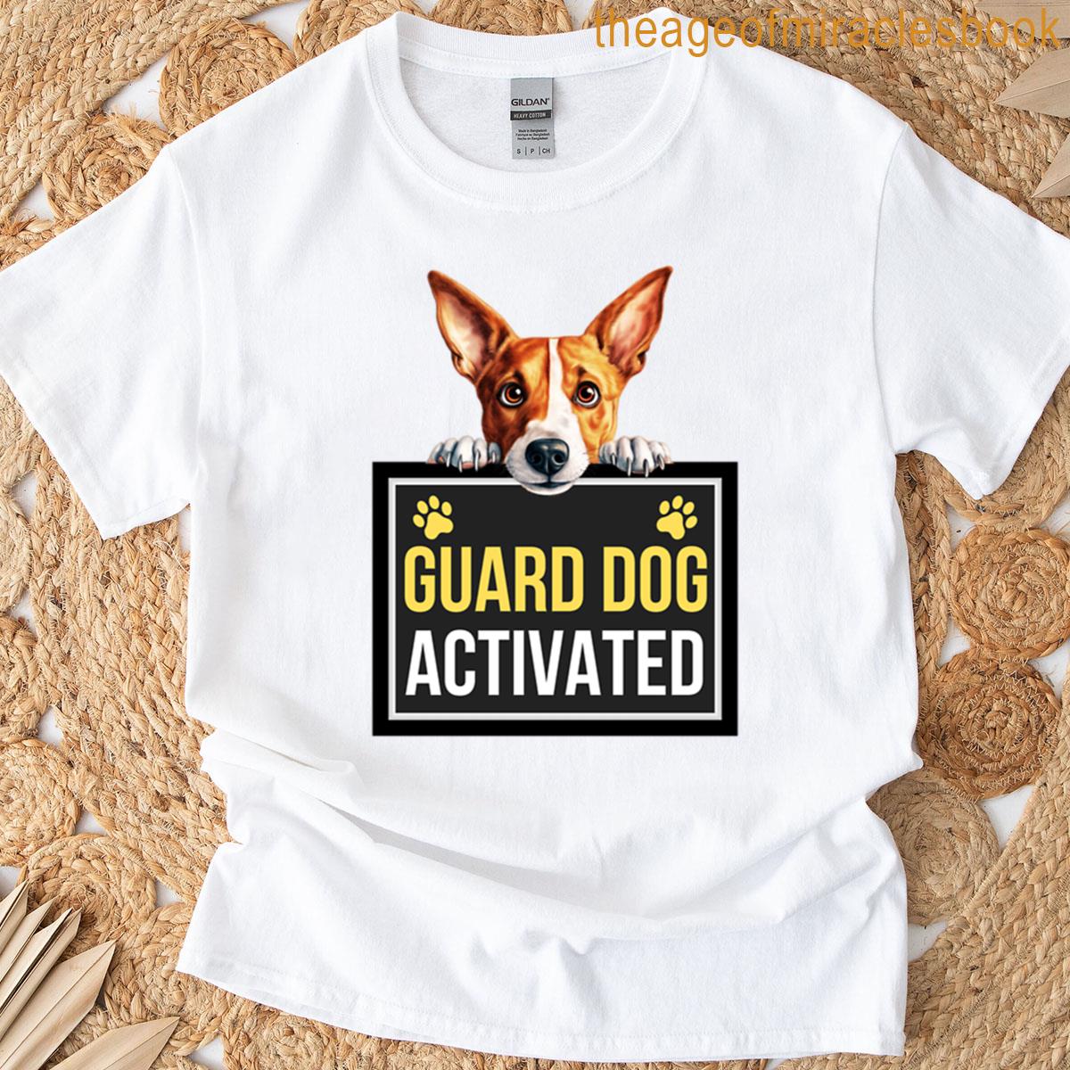 Basenji Guard Dog Activated T-shirt