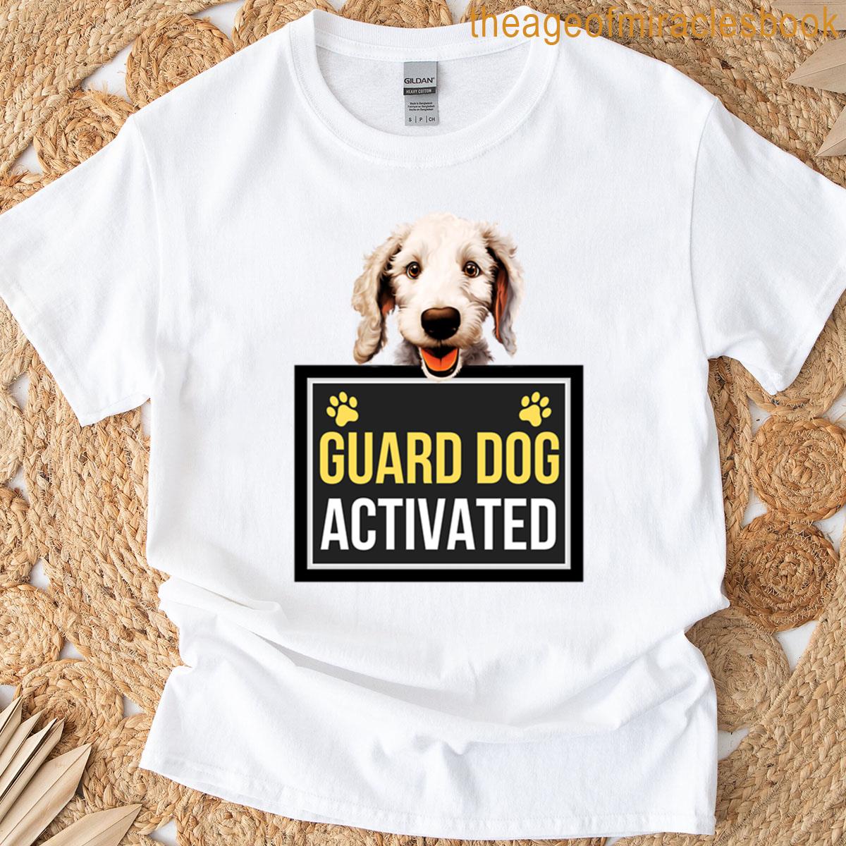 Bedlington Terrier Guard Dog Activated T-shirt