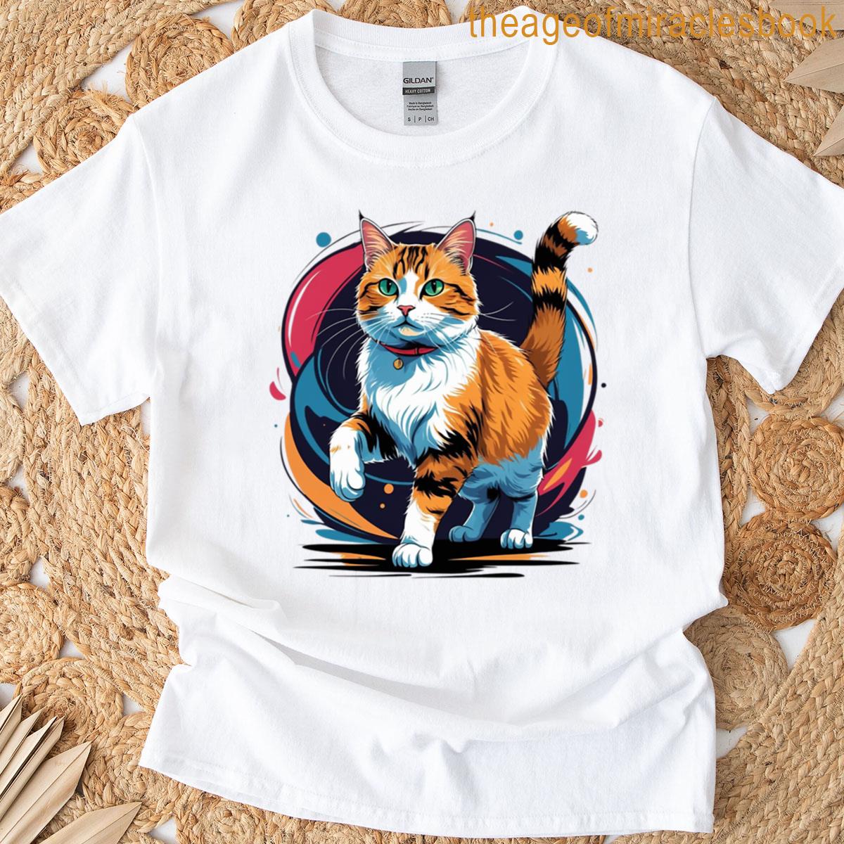 Cool Cat Vibes Funny Cat Lover T-shirt