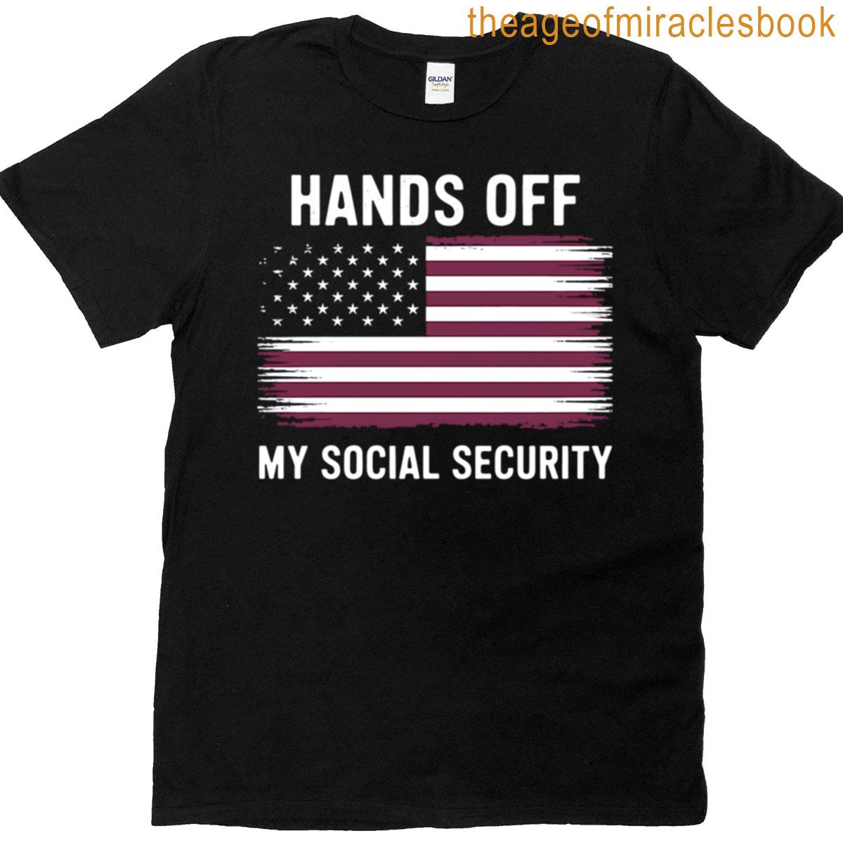 Hands Off Protest Social Security And Medicare Protest T-shirt