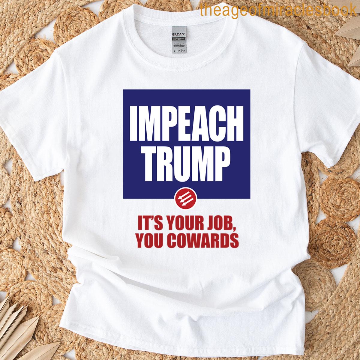 Impeach Trump Poster T-shirt
