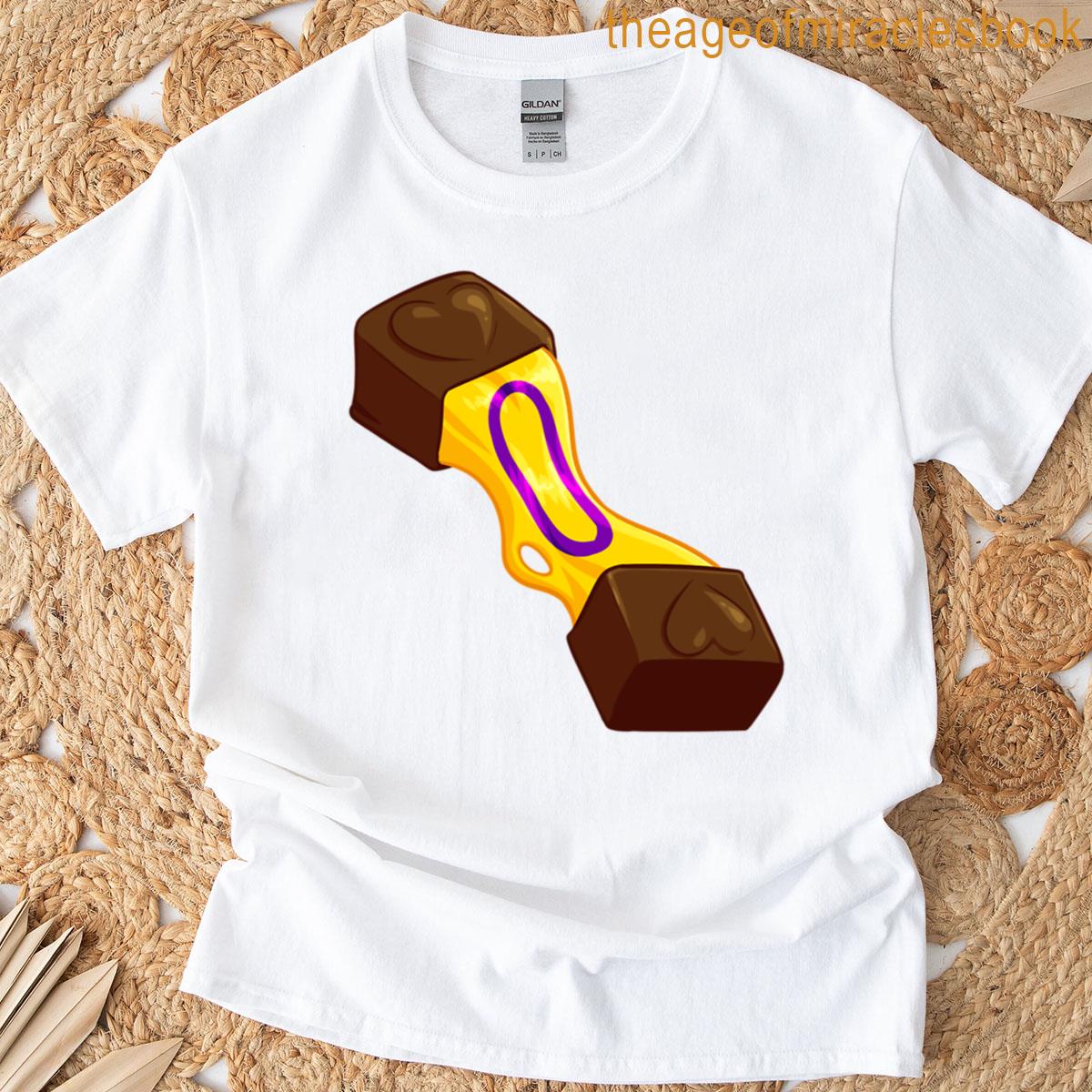 Intersex Flag Chocolate T-shirt