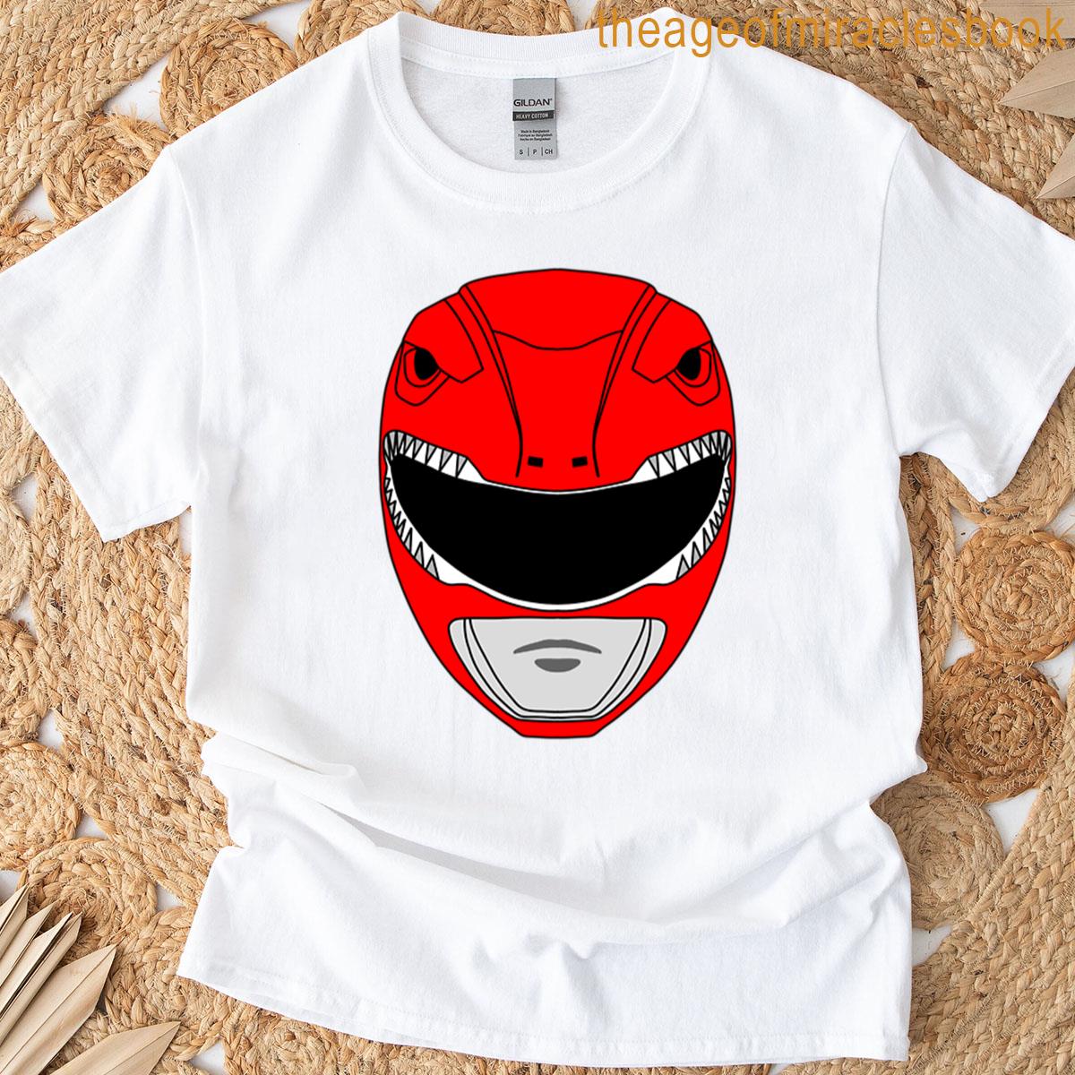 Mmpr Zyu Red Helmet T-shirt