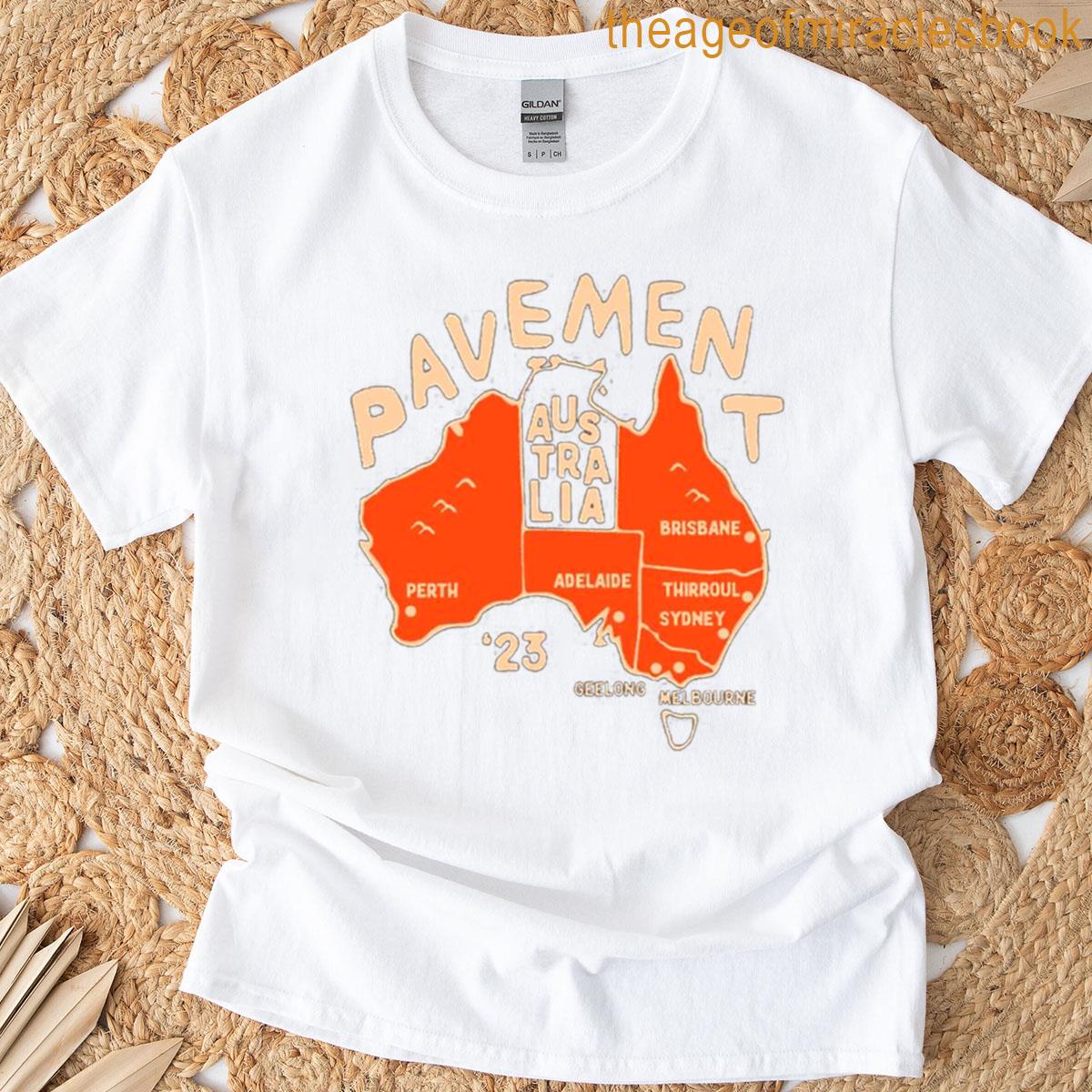 Pavement Australia Tour T-shirt