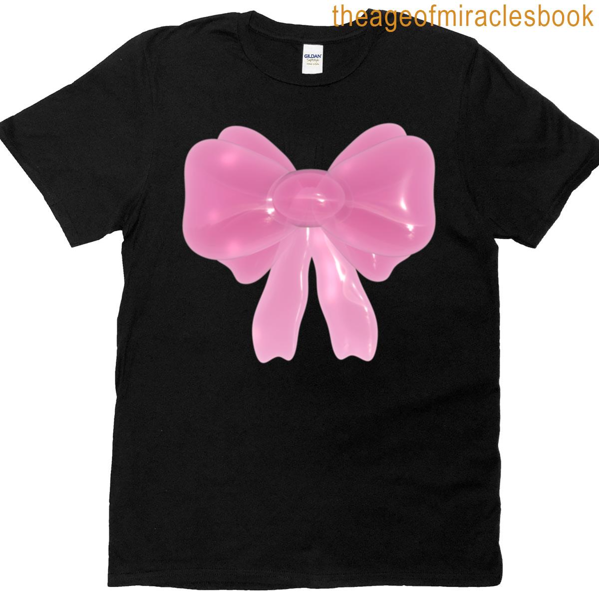 Y2k Pink Bow T-shirt