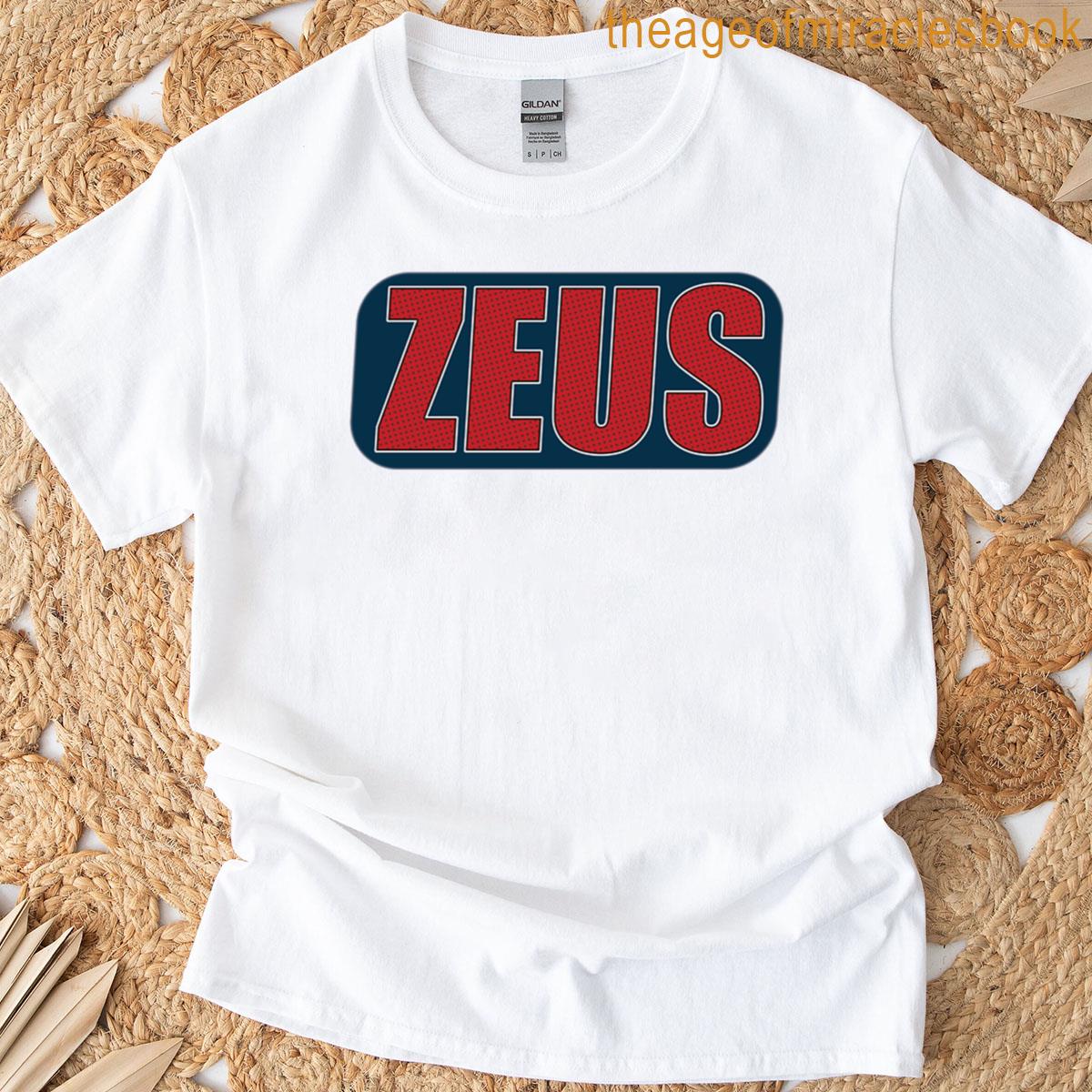 Zeus Retro Comic Style T-shirt
