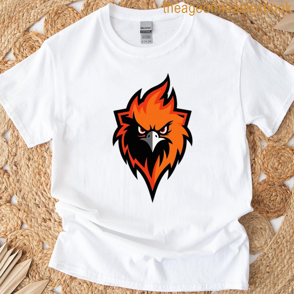 Angry Eagle Design T-shirt