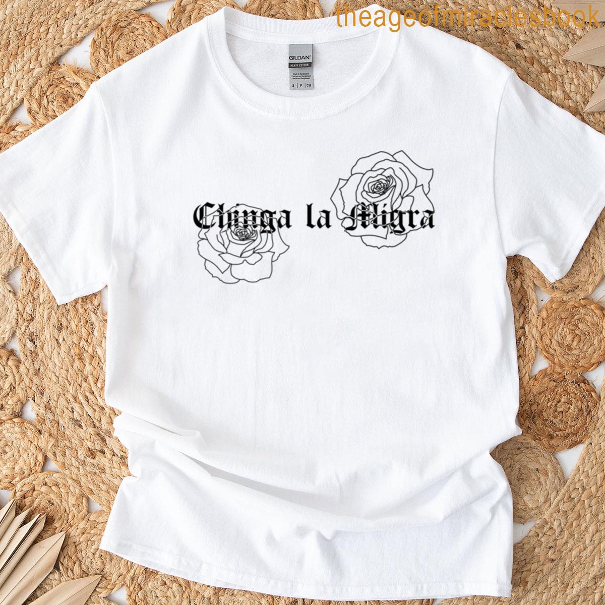 Black Rose Chinga La Migra T-shirt