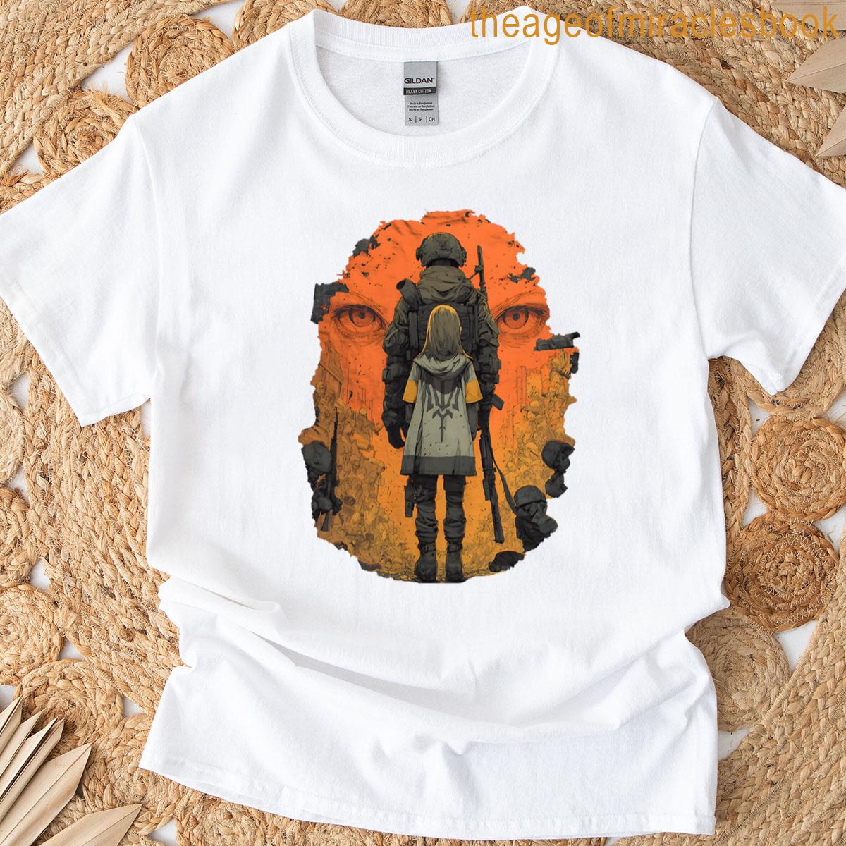 Brave Ukraine Art T-shirt