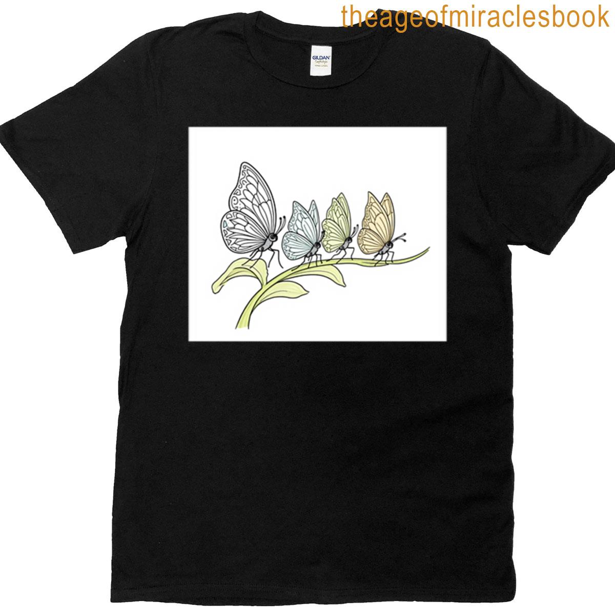 Butterfly On Stick T-shirt