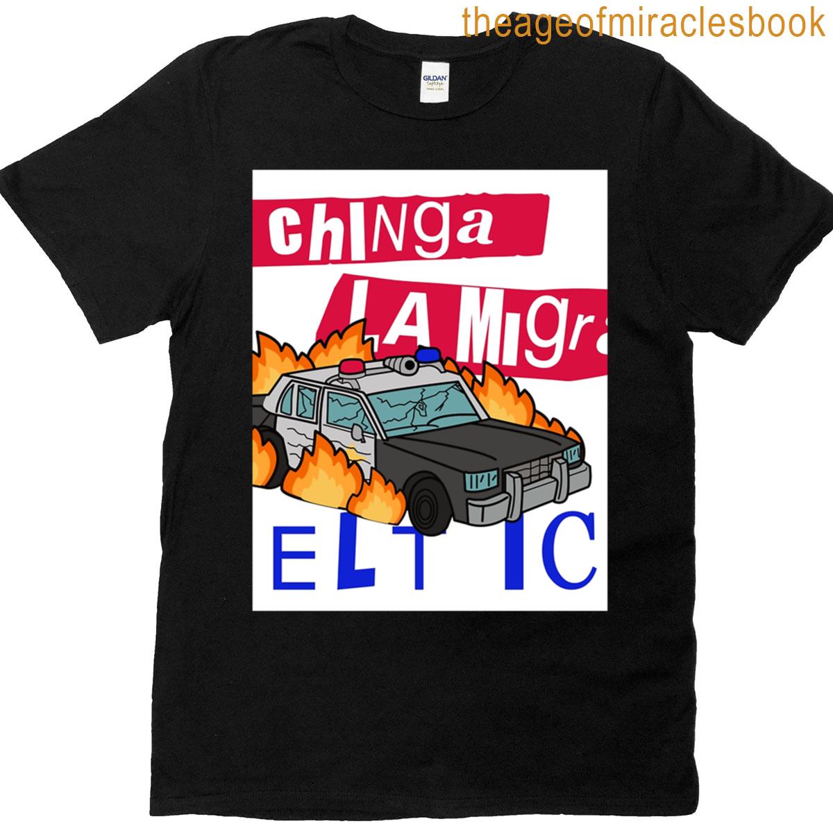 Chinga La Migra Graphic T-shirt