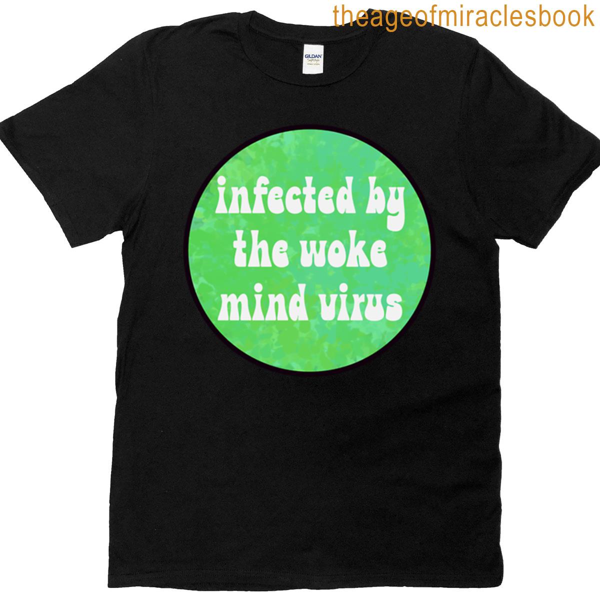 Green Woke Mind Virus T-shirt