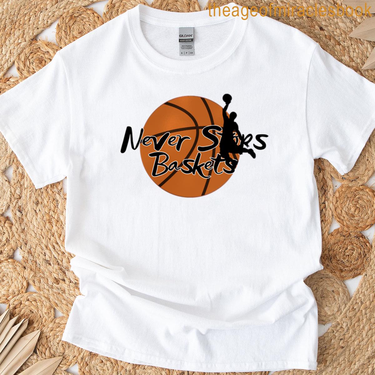 Never Stop Basket T-shirt