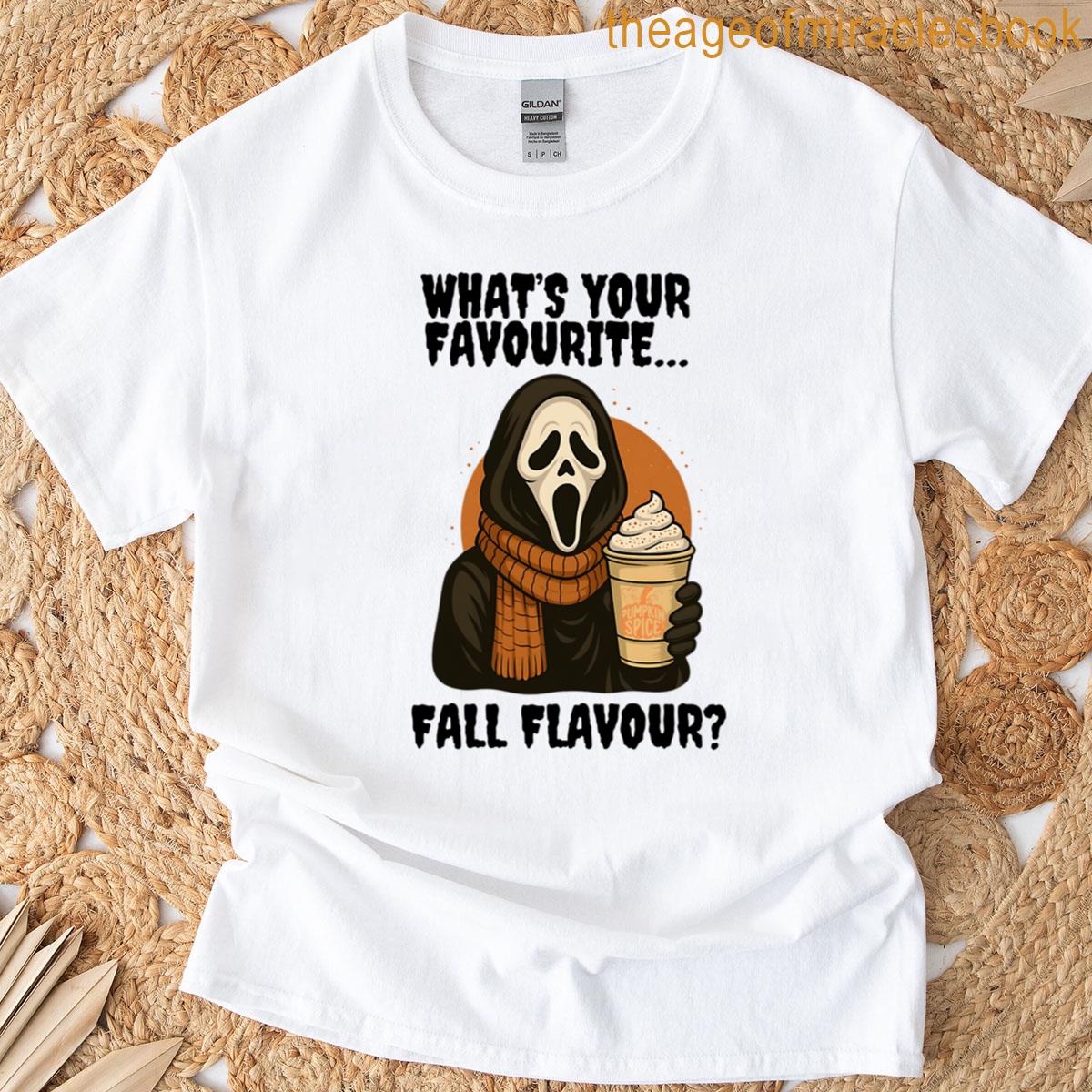 Pumpkin Spice Ghostface T-shirt