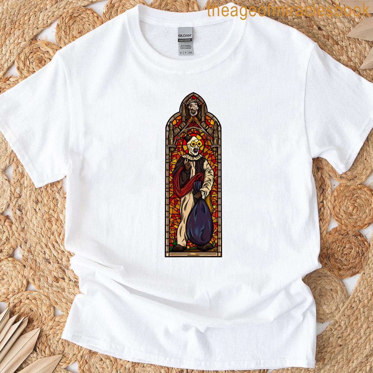 Scream Ghostface Stained Glass T-shirt
