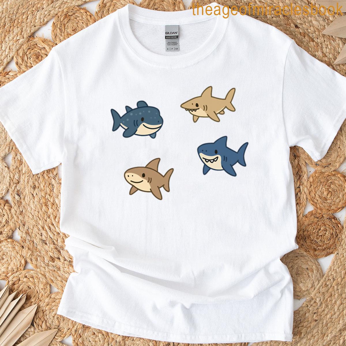 Shark Multi-pack Stickers Accessories T-shirt