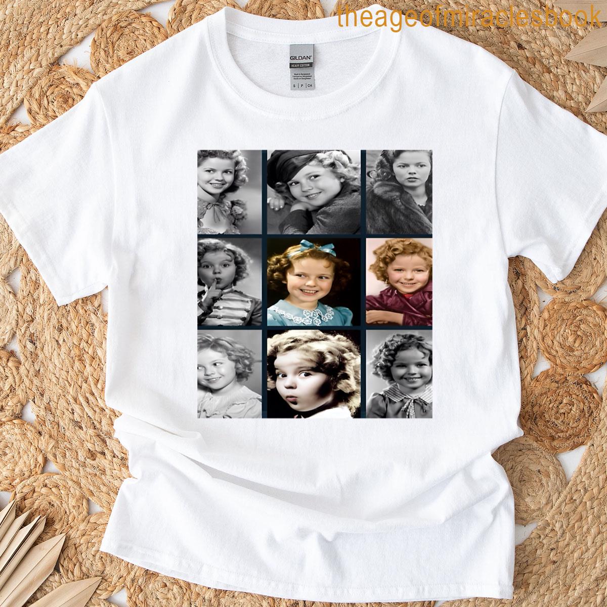 Shirley Temple Collage T-shirt